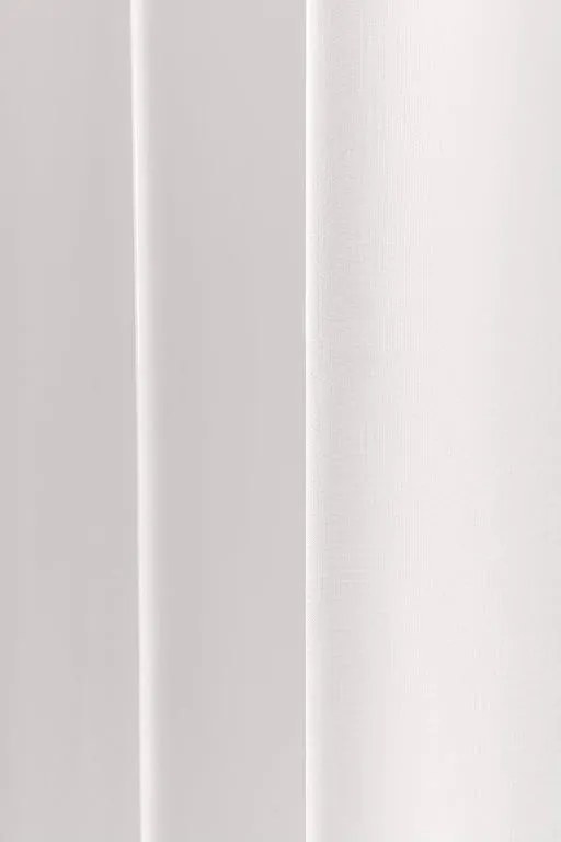 Függöny OXFORD LIGHT 140x250 cm, fehér Felfüggesztés: Hullámos sínszalag