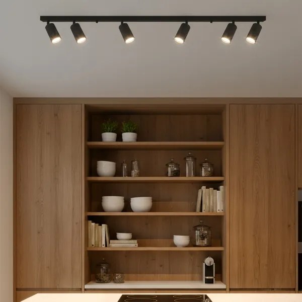 Brilagi - LED RGBW dimmelhető spotlámpa SELE MODERN 6x GU10/6,5W/230V Wi-Fi fekete