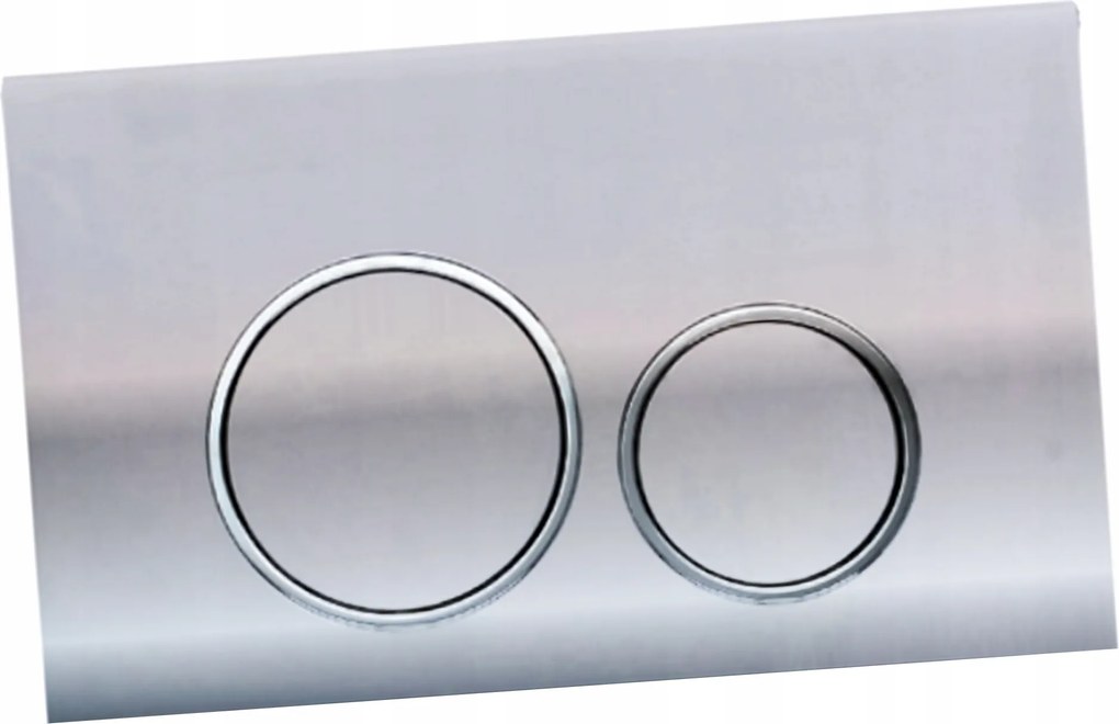 Öblítőgomb króm-ezüst wc állványhoz Kerék Technic Gt D