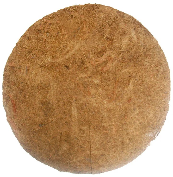 Kókuszrost betét, 30 cm átmérőjű virágkosárhoz