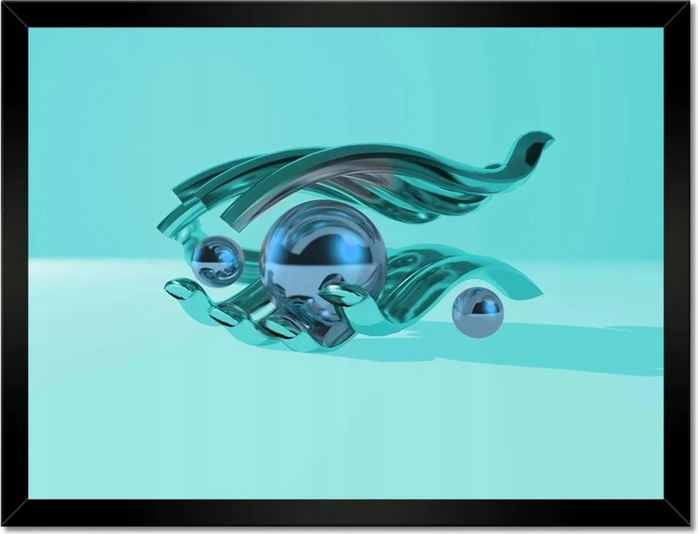 Poszterek keretben 40x30 Színes grafika