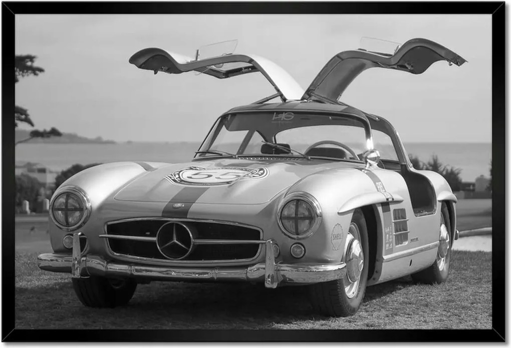 Poszterek keretben 60x40 Mercedes Gullwing