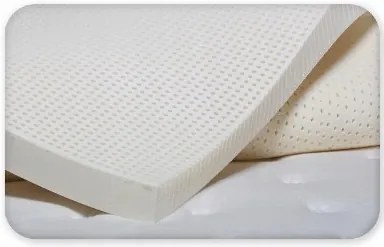 Antibakteriális matrac Latex 24 cm 80 x 200 cm Matracvédő: Matracvédővel
