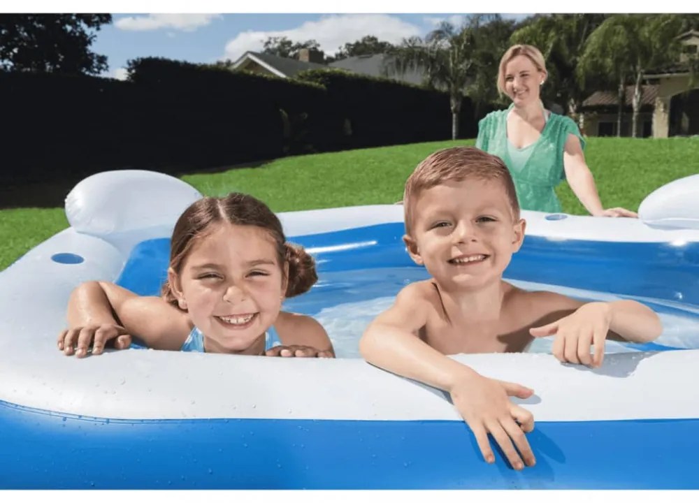 Bestway Family Fun társalgómedence 213 x 206 x 69 cm