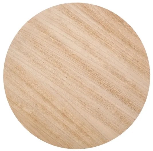 Dohányzóasztal TRAFICA 41x41 cm fekete/bézs