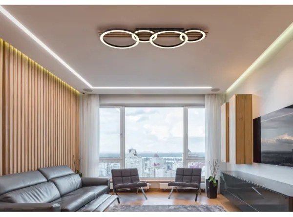 Globo 67353D4 - LED Mennyezeti lámpa TISHA LED/30W/230V 3000K 30x86 cm