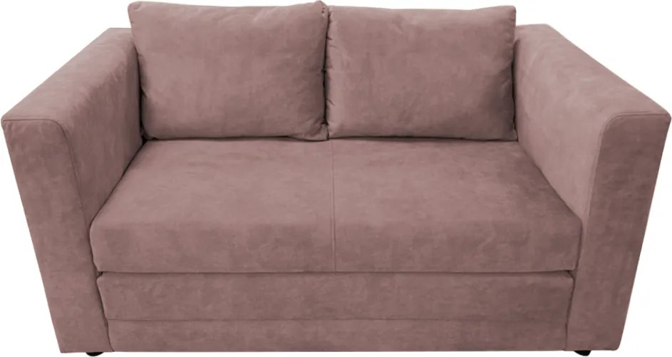 Kihúzható kanapé, rózsaszín, BEJA