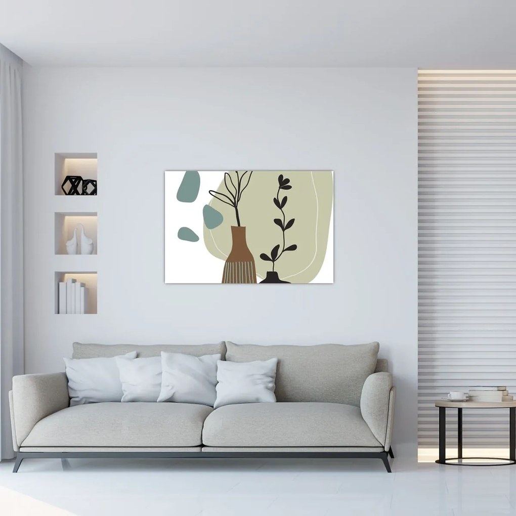 Kép - Virágok vázában N⁰2 (90x60 cm)
