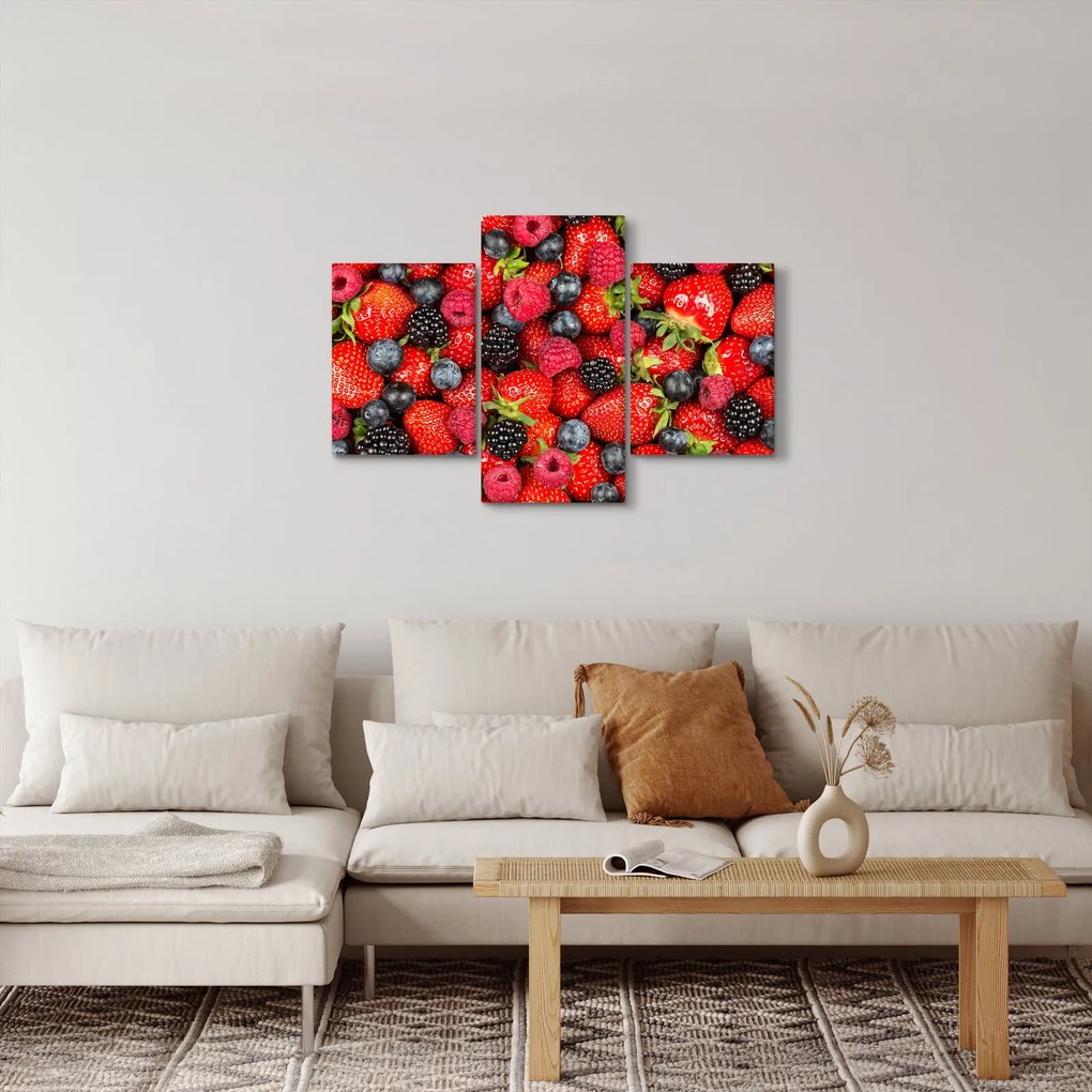 Kép - gyümölcs rakomány (90x60 cm)