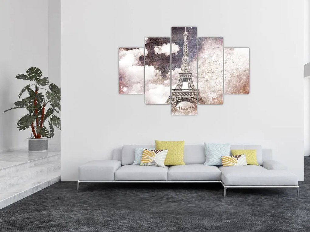 Kép - Eiffel-torony, Párizs, Franciaország (150x105 cm)