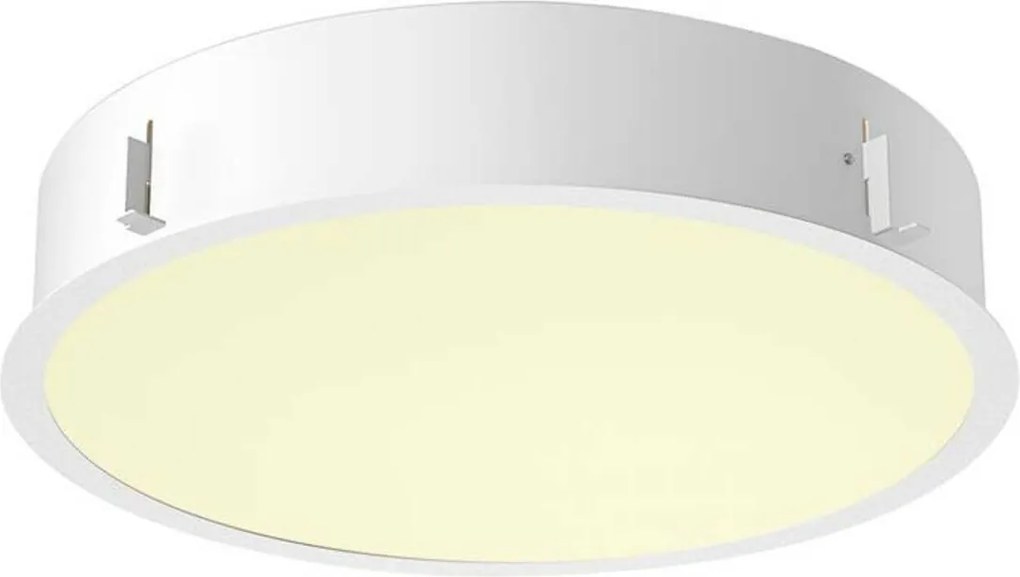 Big White Slv Medo 40 süllyesztett mennyezeti lámpa, kerettel, 3000/4000K, 80°,