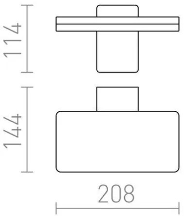 RED - Design Rendl-R11947- LED Kültéri fali lámpa RINA LED/12W/230V IP65