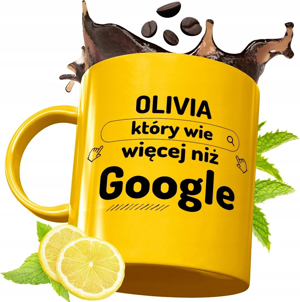 Arany Prémium Bögre Olivia Születésnapra Ajándék Nyomtatott