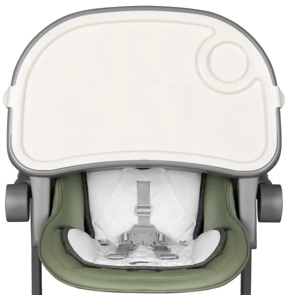 Lionelo - Gyerek etetőszék 2 az 1-ben CORA PLUS Olíva zöld