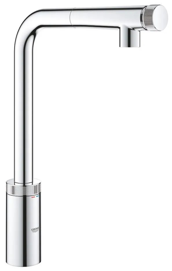 GROHE 31613000 - A SmartControl mosogatócsaptelep, 314 mm, fényes króm