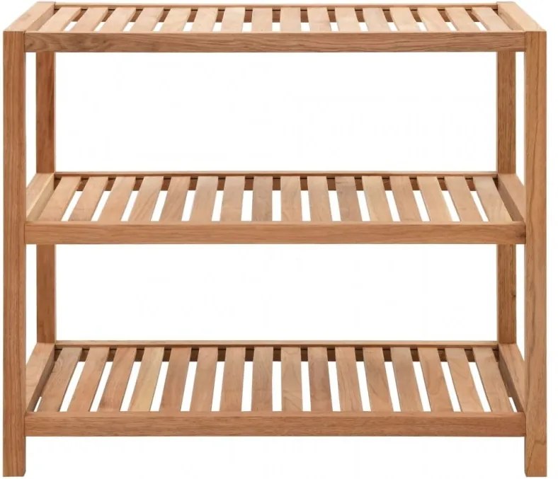 Tömör diófa fürdőszobai polc 65 x 40 x 55 cm