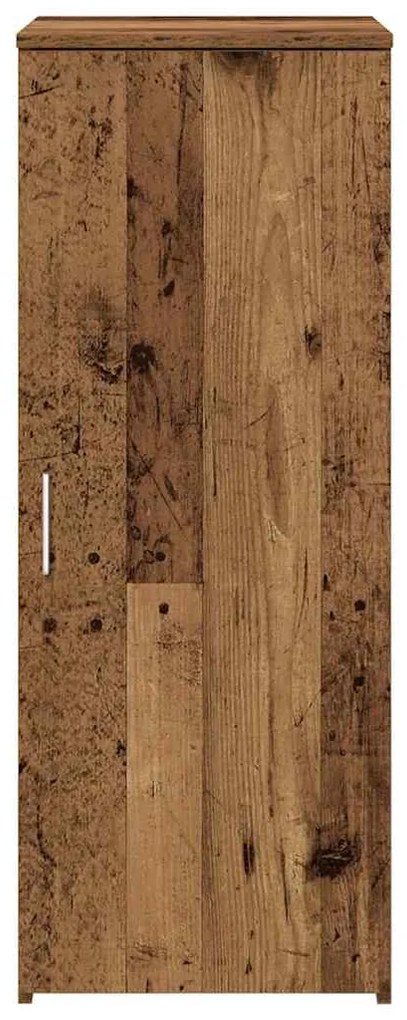 tároló szekrény antik fa 40x45x103,5 cm szerelt fa