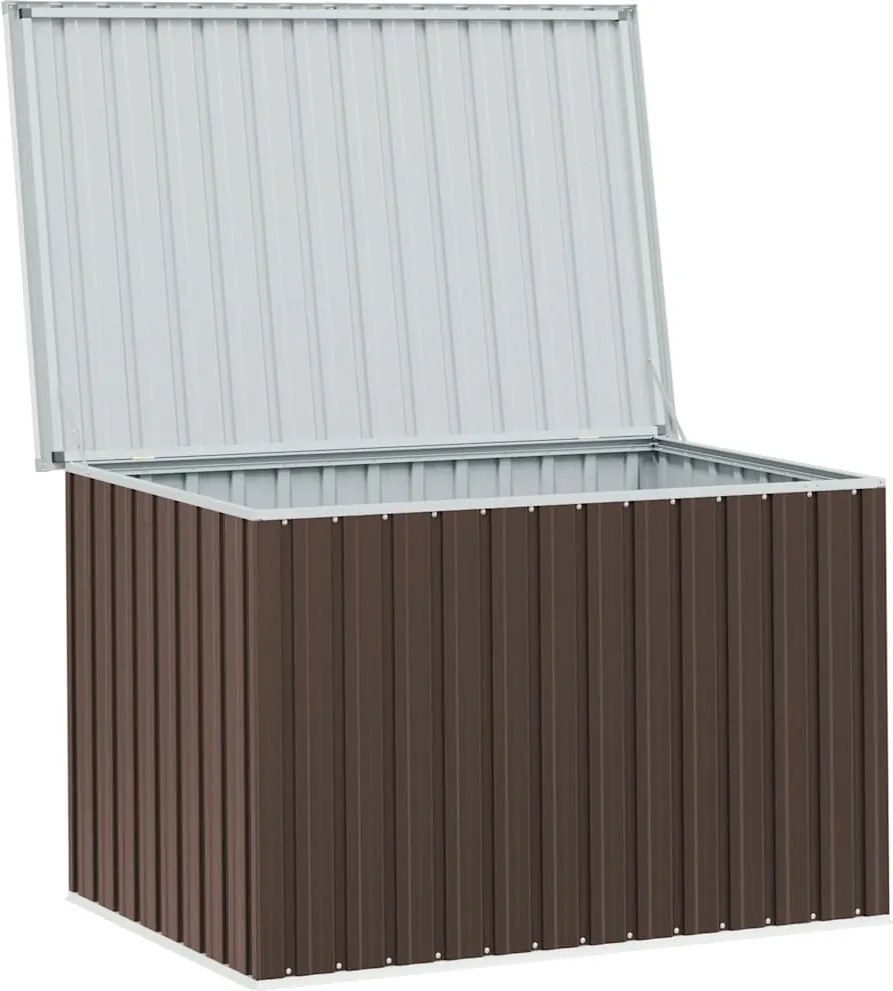 Tárolódobozok Horganyzott Acél 149 X 99 X 93 Cm Barna