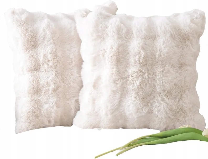 Párnahuzat 2 db fehér 45x45 cm