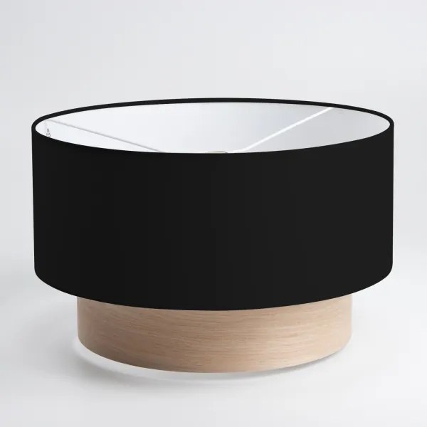 Brilagi - Kábeles LED csillár CERIA 1xE27/40W/230V Ø 50 cm fekete/bézs