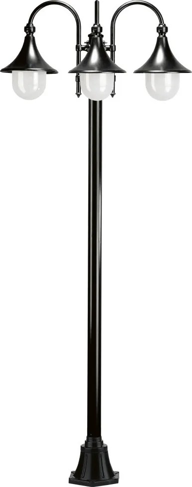 NOVOLUX 332F-G05X1A-02 TROM Kandeláber Fekete E27 IP43