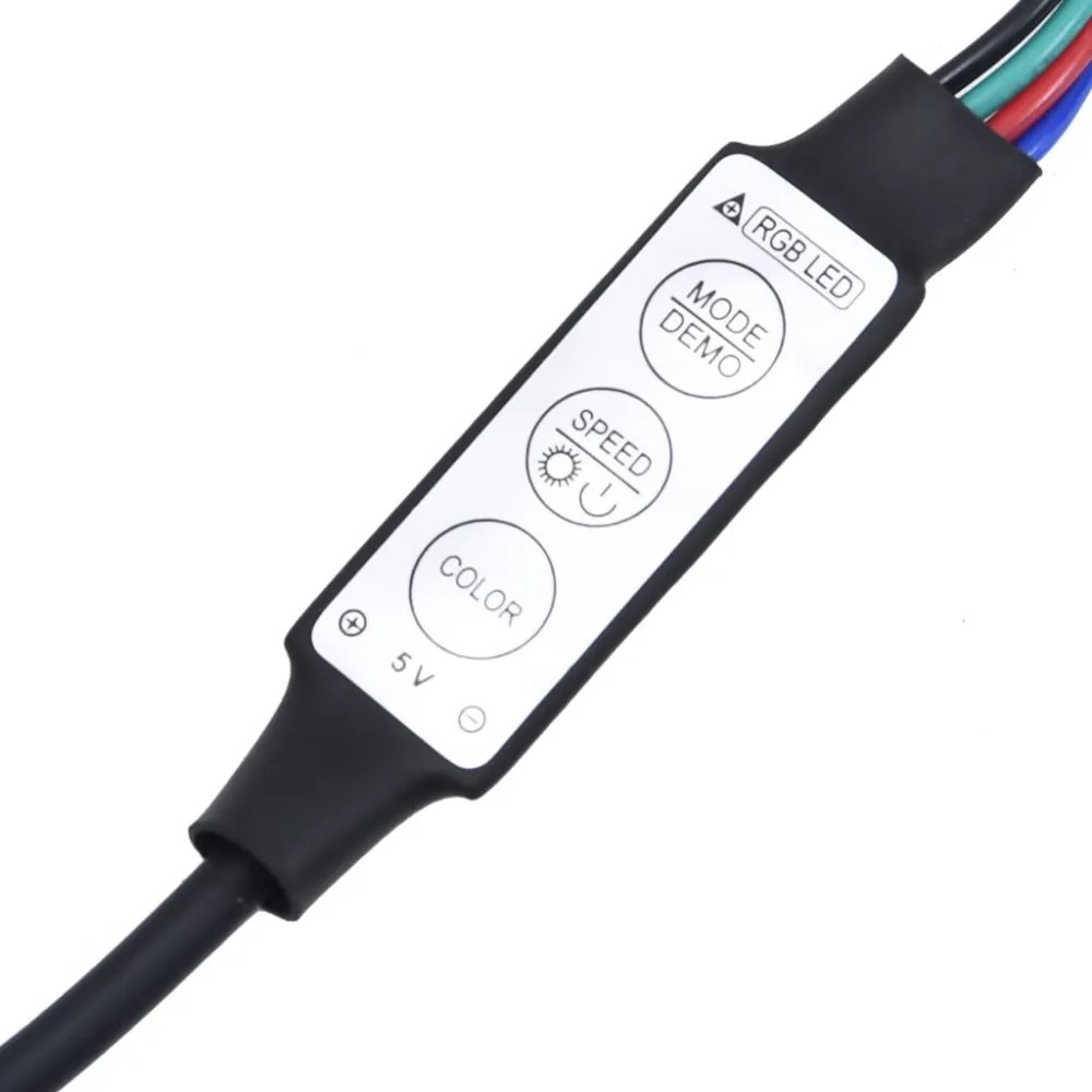 fekete szerelt fa LED-es fejtámla 200 x 18,5 x 103,5 cm