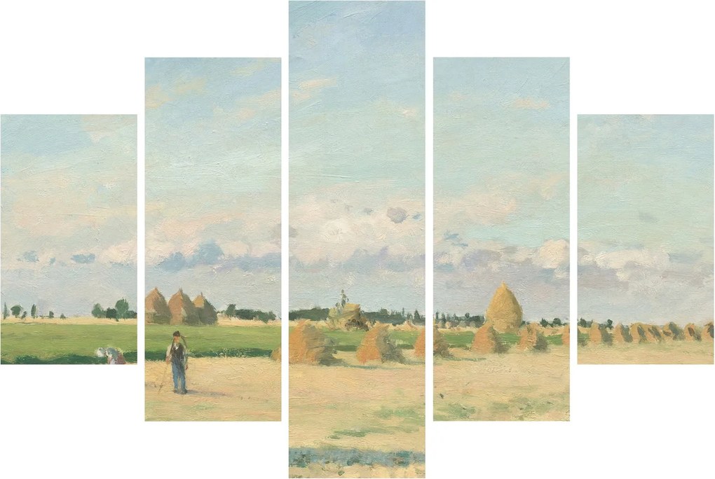 Kép - Camille Pissarro, Landscape, Ile de France, reprodukciók (150x105 cm)