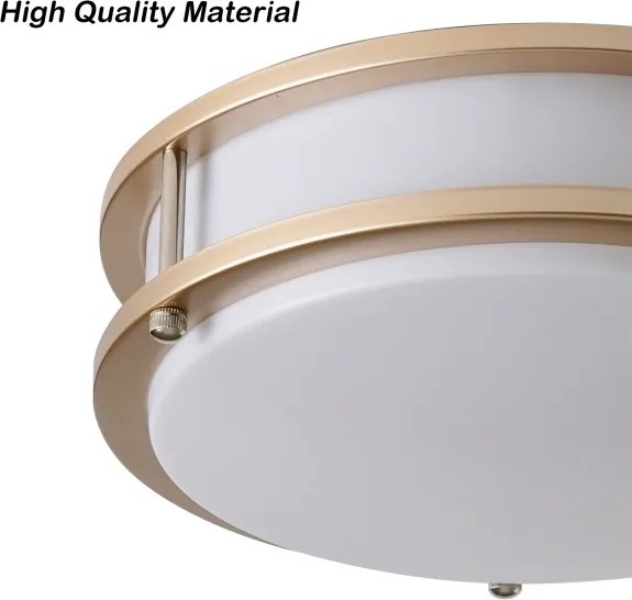 Brilagi - Mennyezeti lámpa ELARO 4xE27/40W/230V átm. 41 cm arany