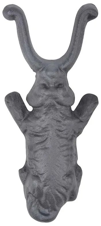 Öntöttvas kutyás csizmalehúzó, fekete