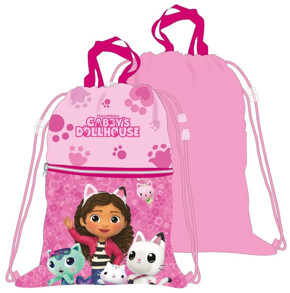 Gabi babaháza Colorful World Deluxe sporttáska, tornazsák 45 cm
