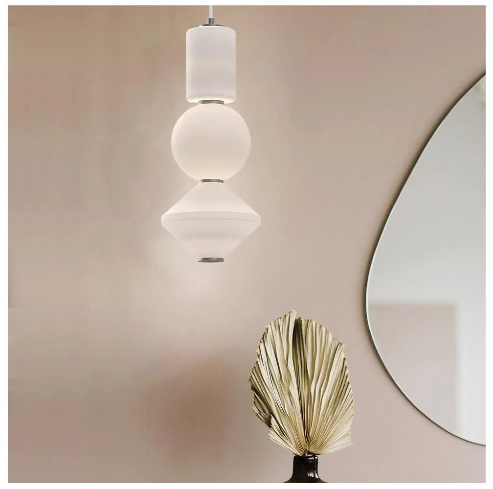 Alora Mood ALM-BIJOU-P3-PN - BIJOU LED kábeles csillár LED/20W/230V 3000K króm