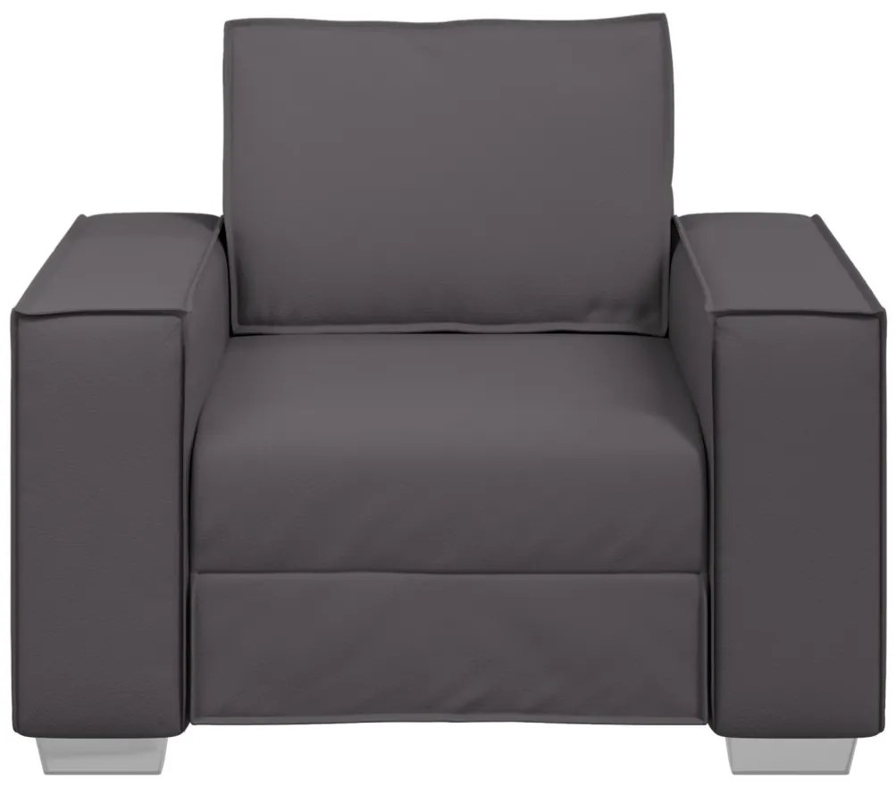 Szék Szürke 59 cm Műbőr