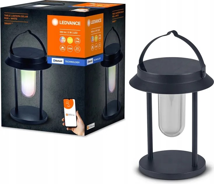 Kerti Lámpa Intelligens Napelemes Lámpa 3W Rgbw IP44 Smart+ Bluetooth