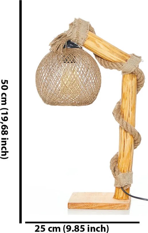 Canata fa éjjeli lámpa, Ø24 cm