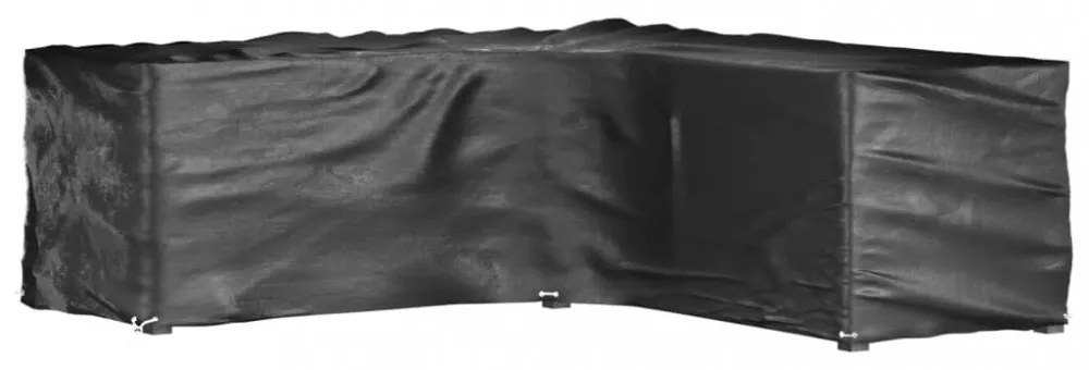 2 db L-alakú kerti bútorhuzat 16 fűzőlyukkal 285x285x90 cm