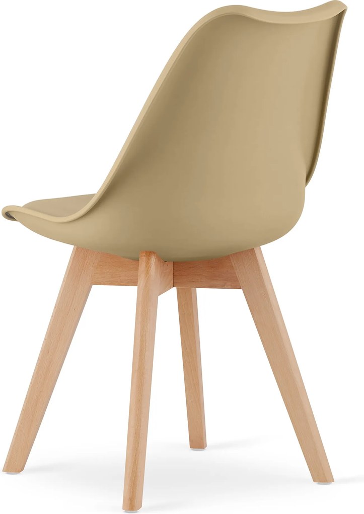 AKCIÓ Bézs BALI MARK szék bükk lábakkal II. osztály
