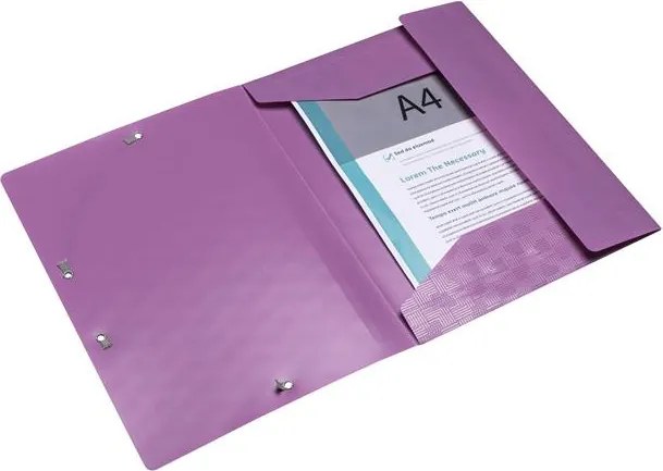 Gumis mappa, PP, A4, 15 mm, EXACOMPTA Pop'NCo, vegyes színek (EX55990E)