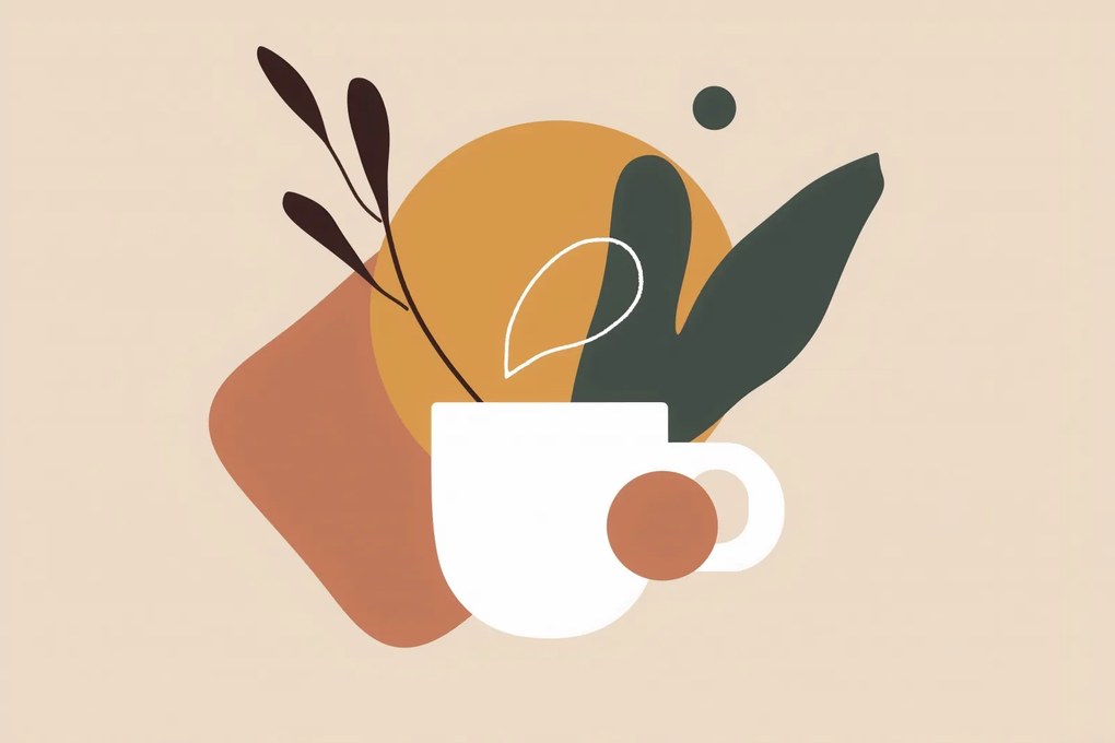 Poszter 30x20cm Reggeli kávé