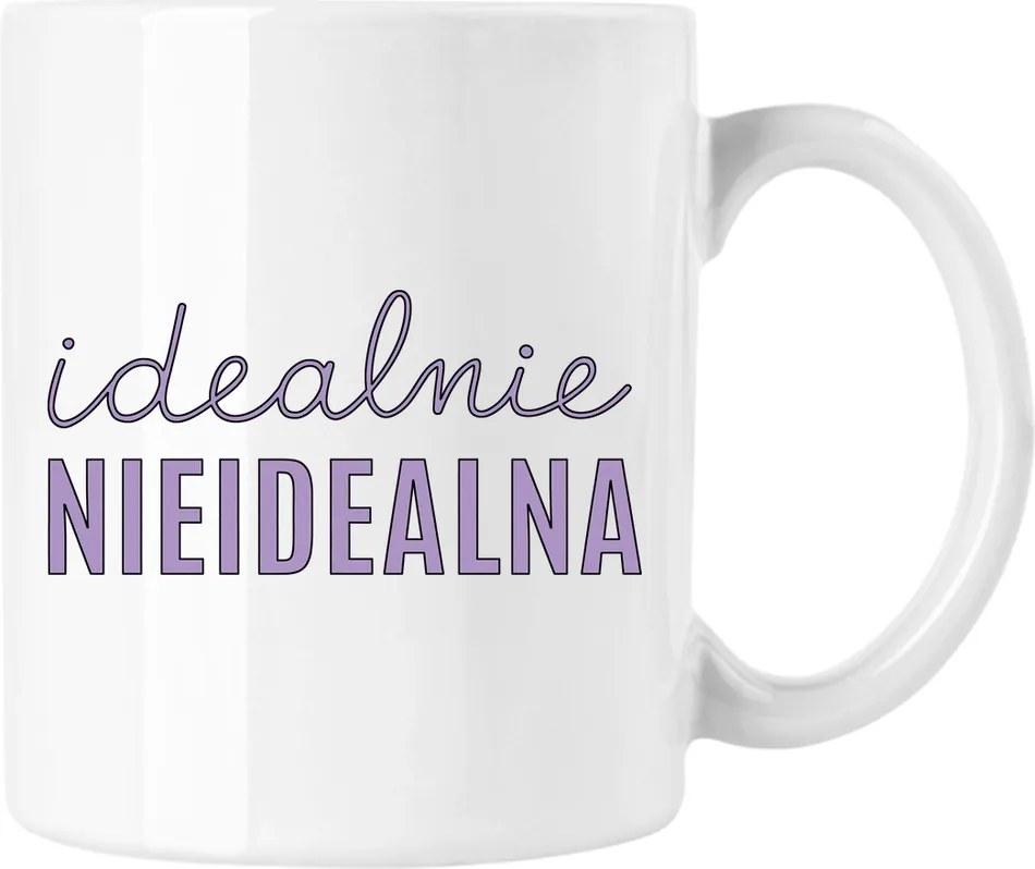 Bögre tökéletesen nem tökéletes vicces fehér 330ml