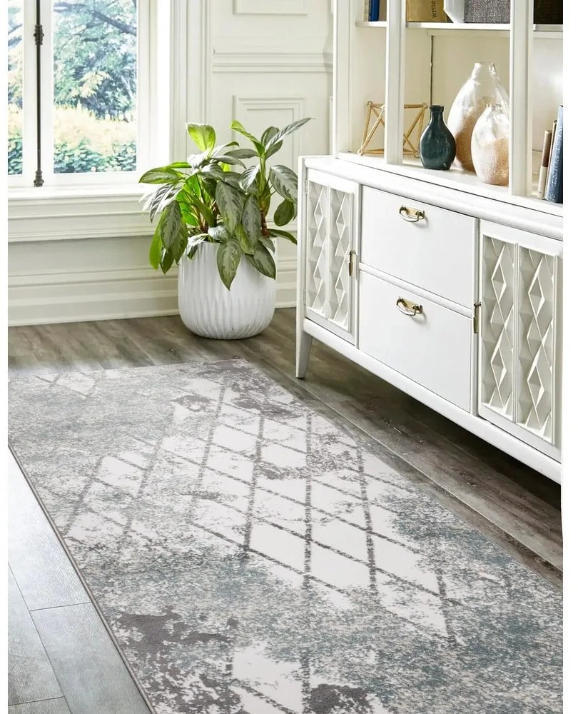 Szürkéskék futószőnyeg 80x300 cm Sensi Gepi – FD