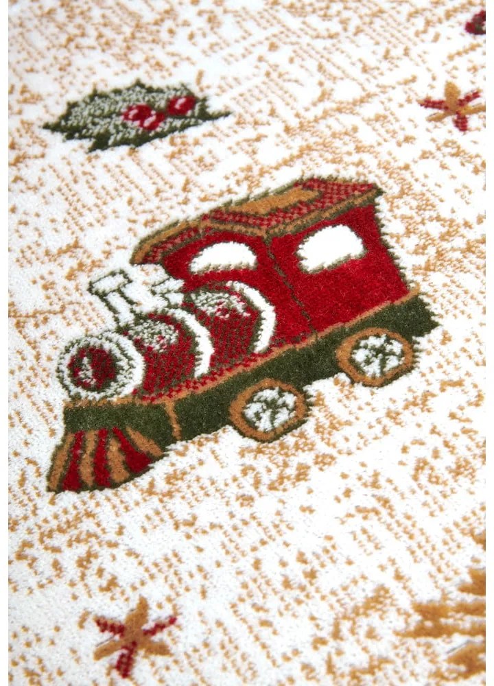 Piros pamutkeverék futószőnyeg karácsonyi mintával 80x200 cm Toy's Delight Red Christmas – Villeroy&amp;Boch