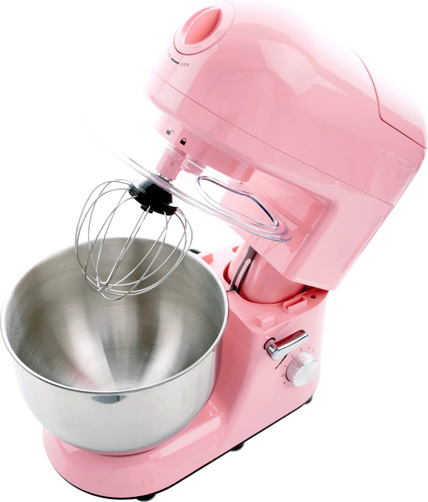 TEMPO-KONDELA KANTE, konyhai robotgép, 1800 W, 5 l, rózsaszín/króm