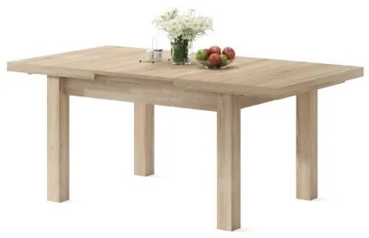 Bővíthető RALF Sonoma tölgy étkezőasztal 12 főre