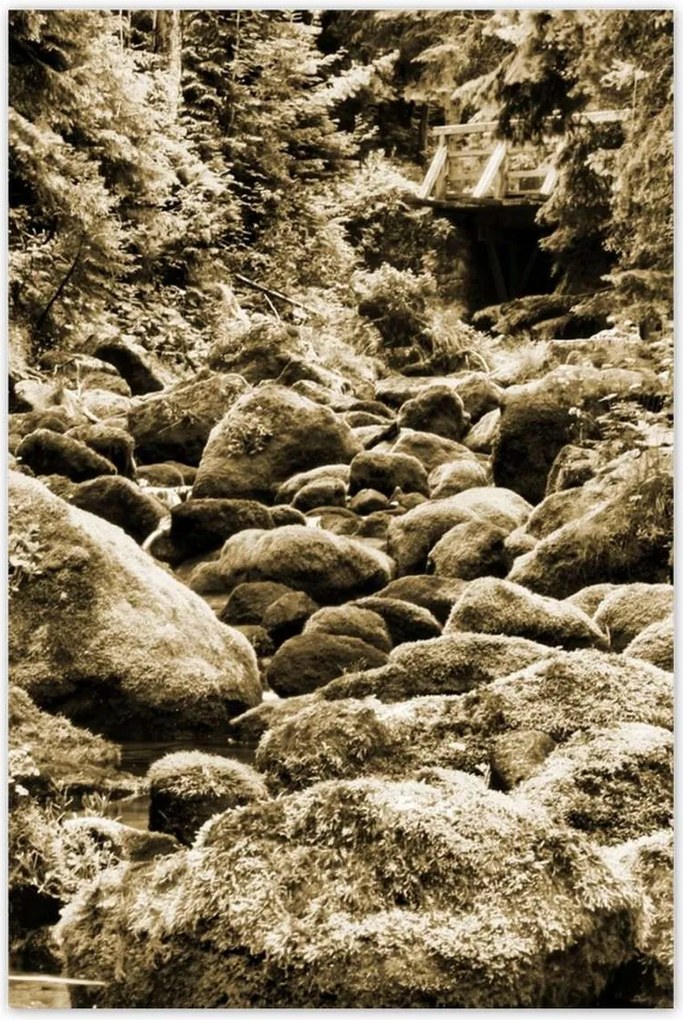 Poszterek 80x120 Tátra Lengyel hegyek Kilátás