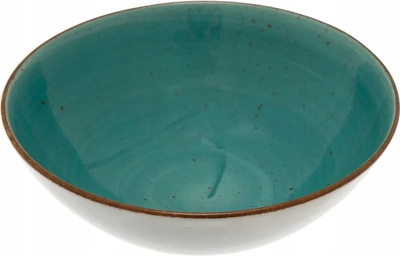 Lubiana Mély Ebédlő Tányér Leveshez 1 db Földszín Tengeri 18 cm