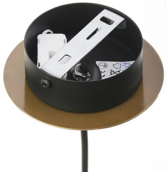 Jupiter 2009 - Csillár zsinóron ALAS 1xGU10/10W/230V arany