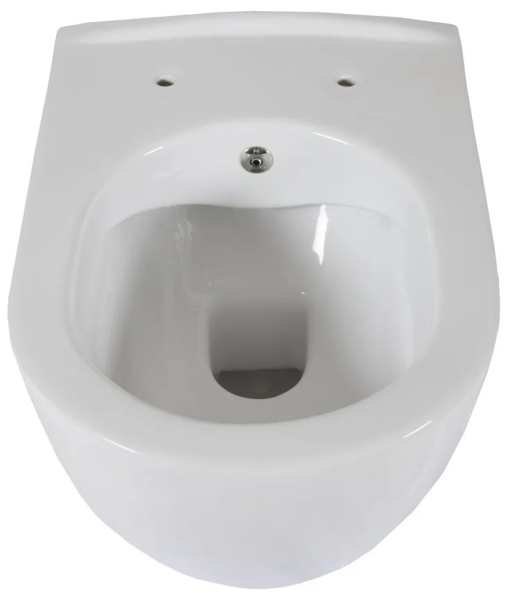 CeraStyle CITY fali WC - BEÉPÍTETT bidé funkcióval - rimless - perem nélküli