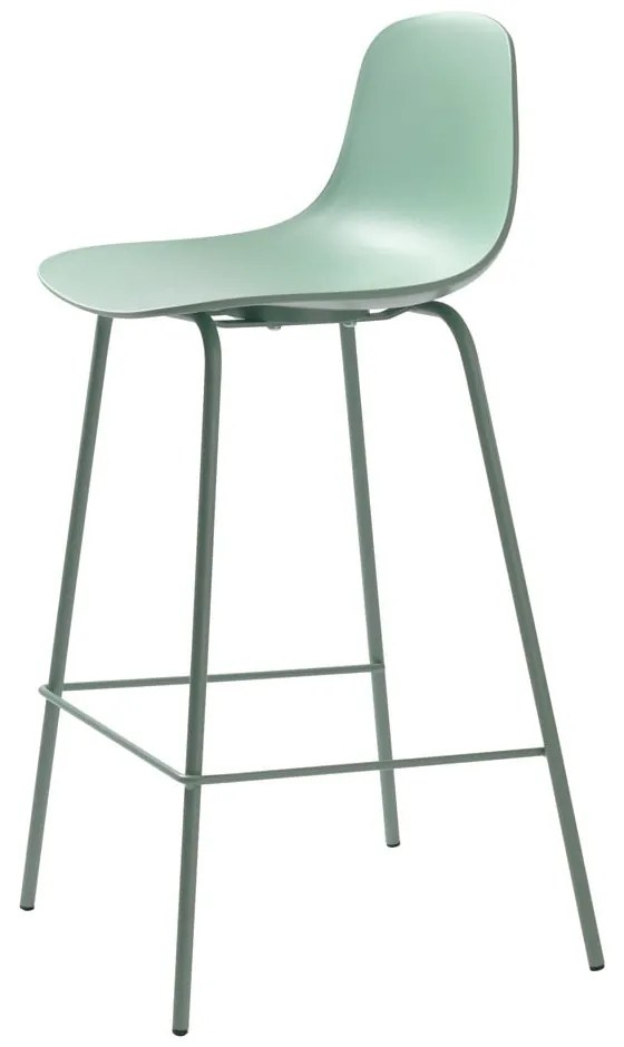 Világoszöld műanyag bárszék 92,5 cm Whitby – Unique Furniture