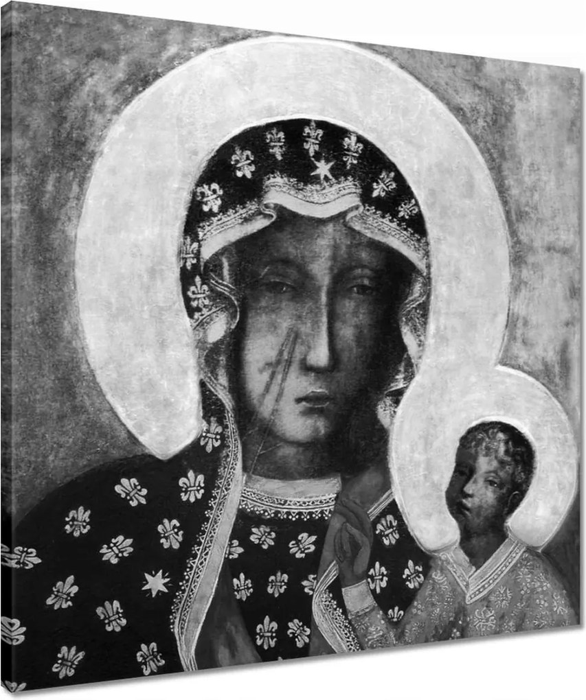 Vászonkép 50x50 Szűz Mária Czestochowa