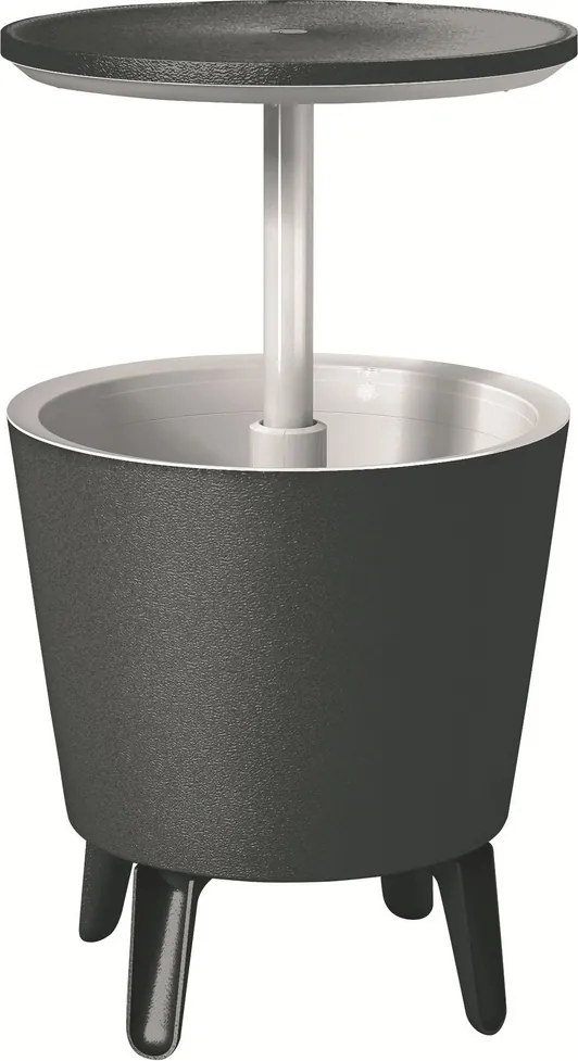 Keter Cool Bar Rattan kerti hűtőtáska 30 l,antracit